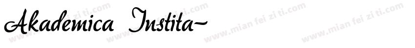 Akademica Instita字体转换